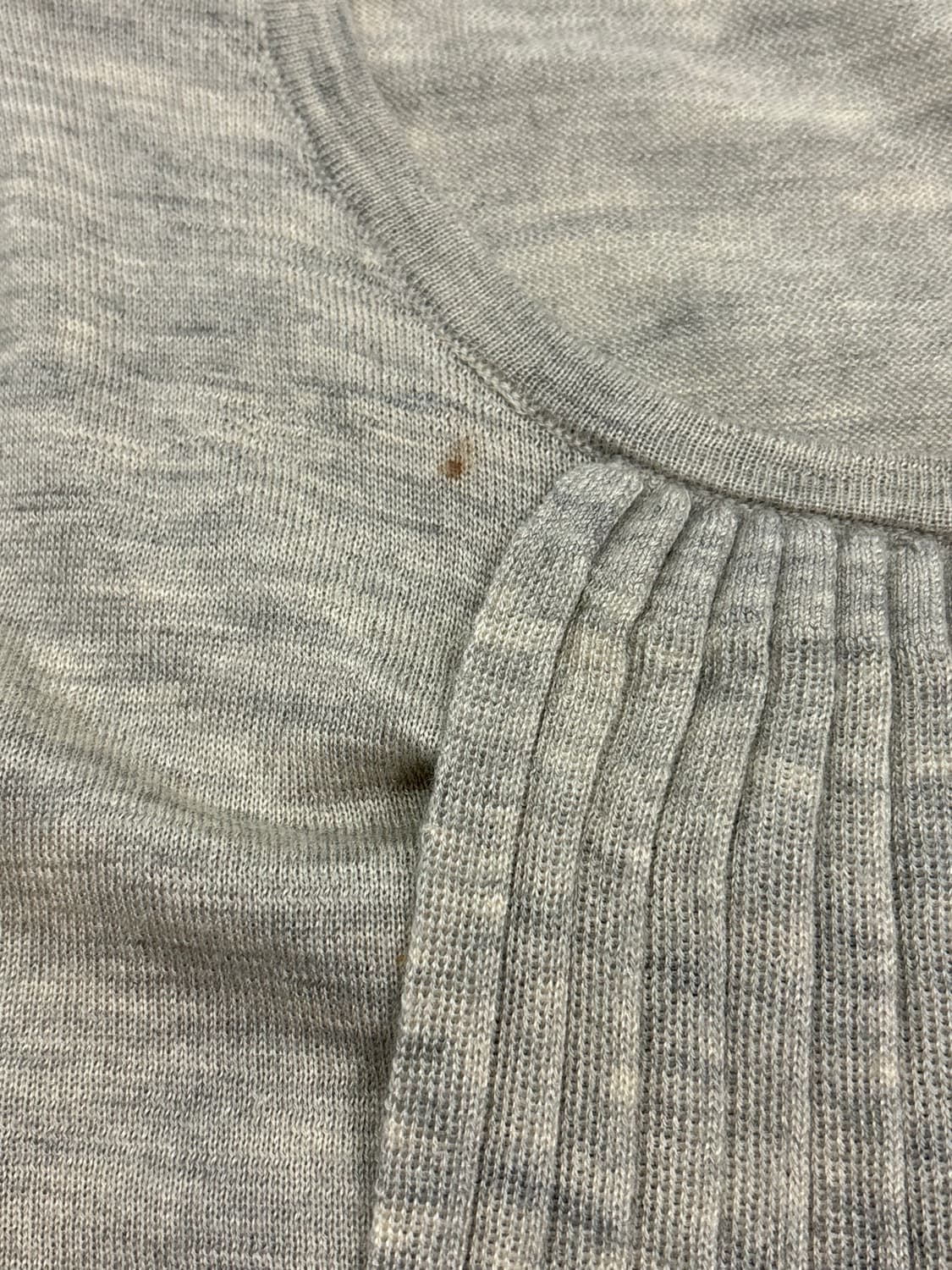 Beige layered knit top 상품이미지5