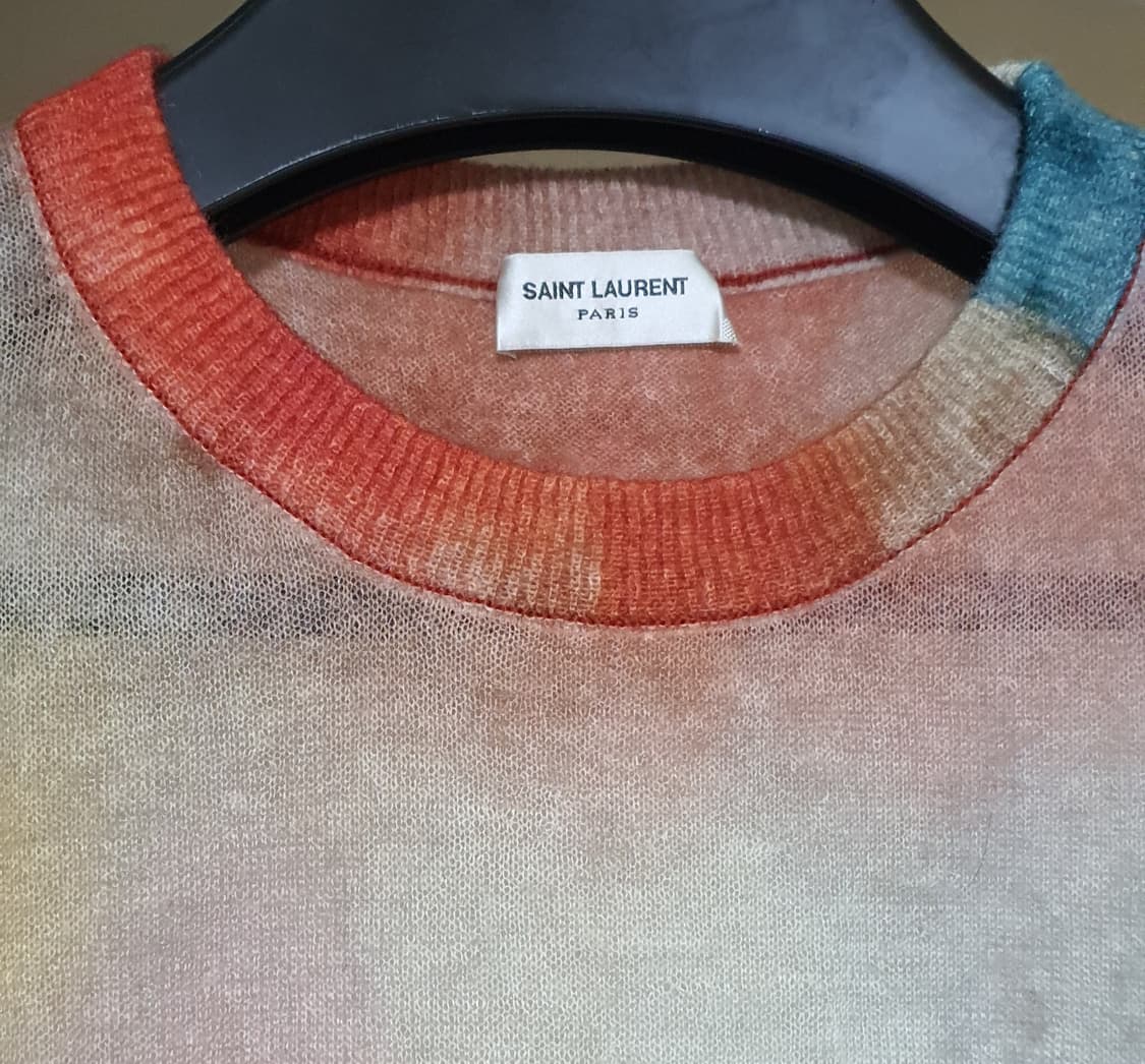 생로랑 타이다이 니트 M 상품이미지6