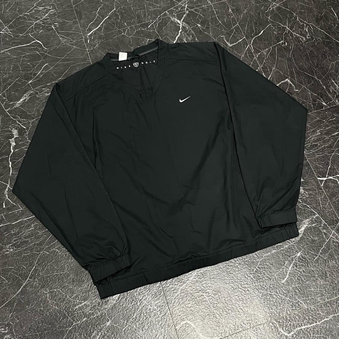 XL 나이키 스우시 오버사이즈 블랙 웜업 상품이미지4