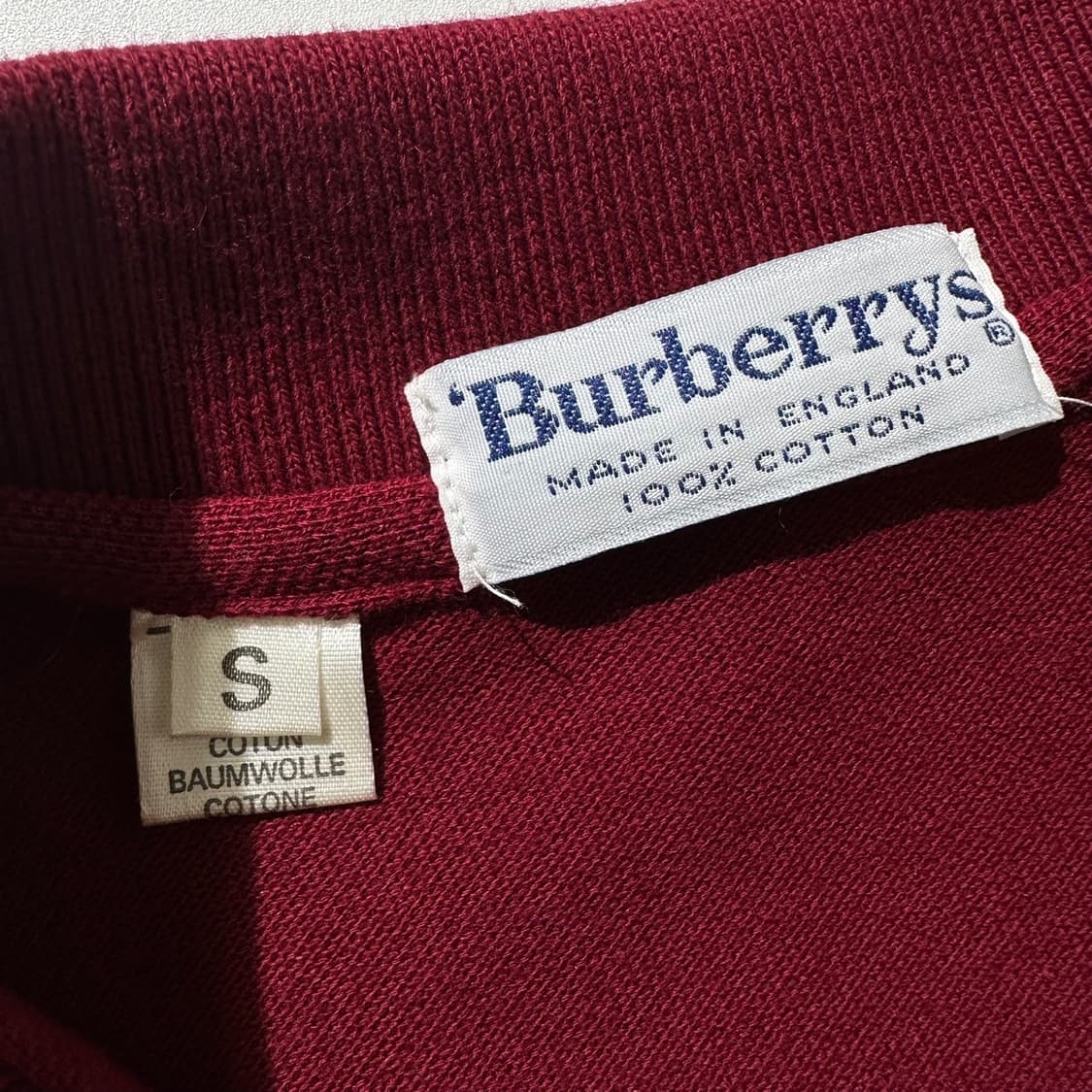 버버리 PK 카라 반팔 티셔츠 상품이미지4