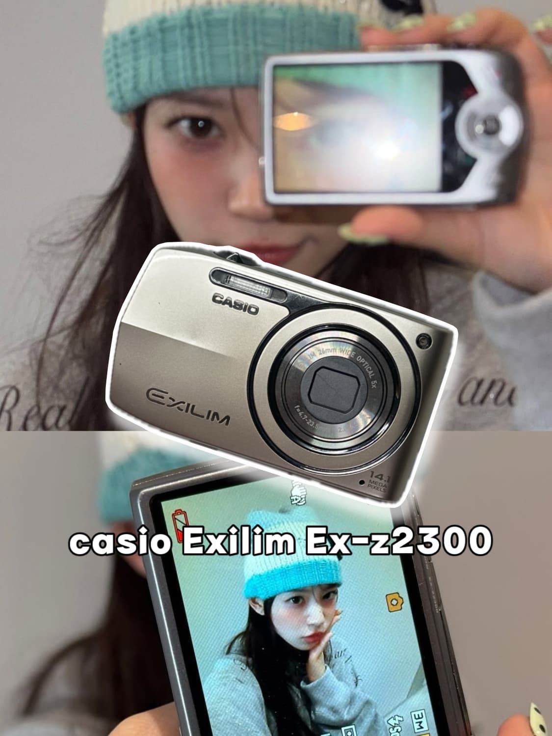 (아일릿모카,메이크업모드!💕) 카시오 엑슬림 exilim z2300  상품이미지1