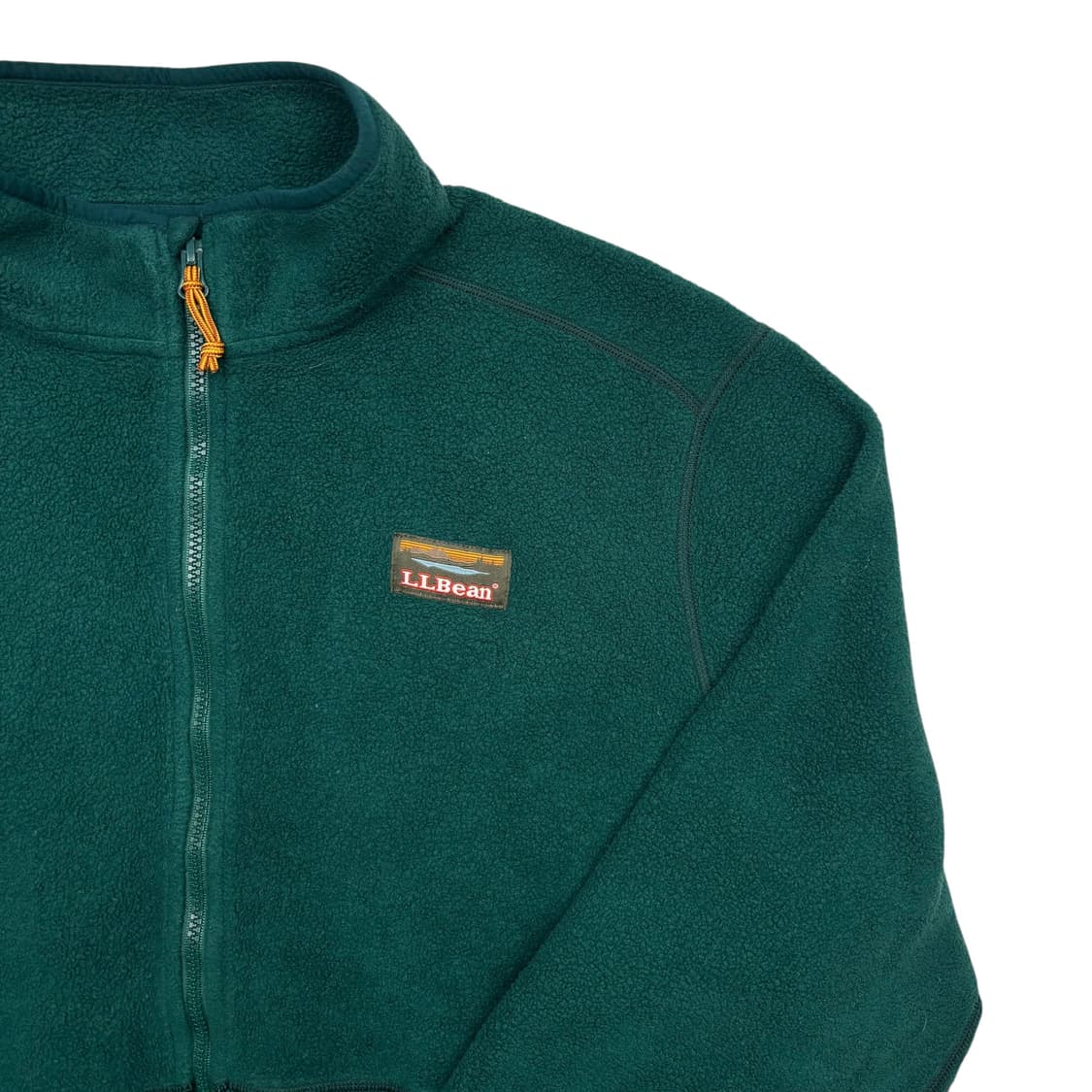 90s LL Bean 엘엘빈 그린 플리스 자켓 L 상품이미지2