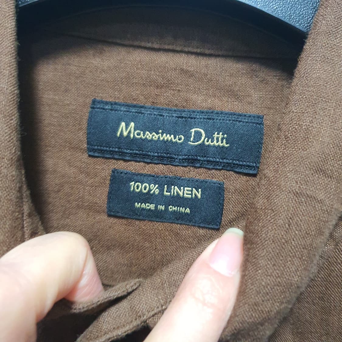 마시모두띠 린넨 카라 긴팔 셔츠  상품이미지3