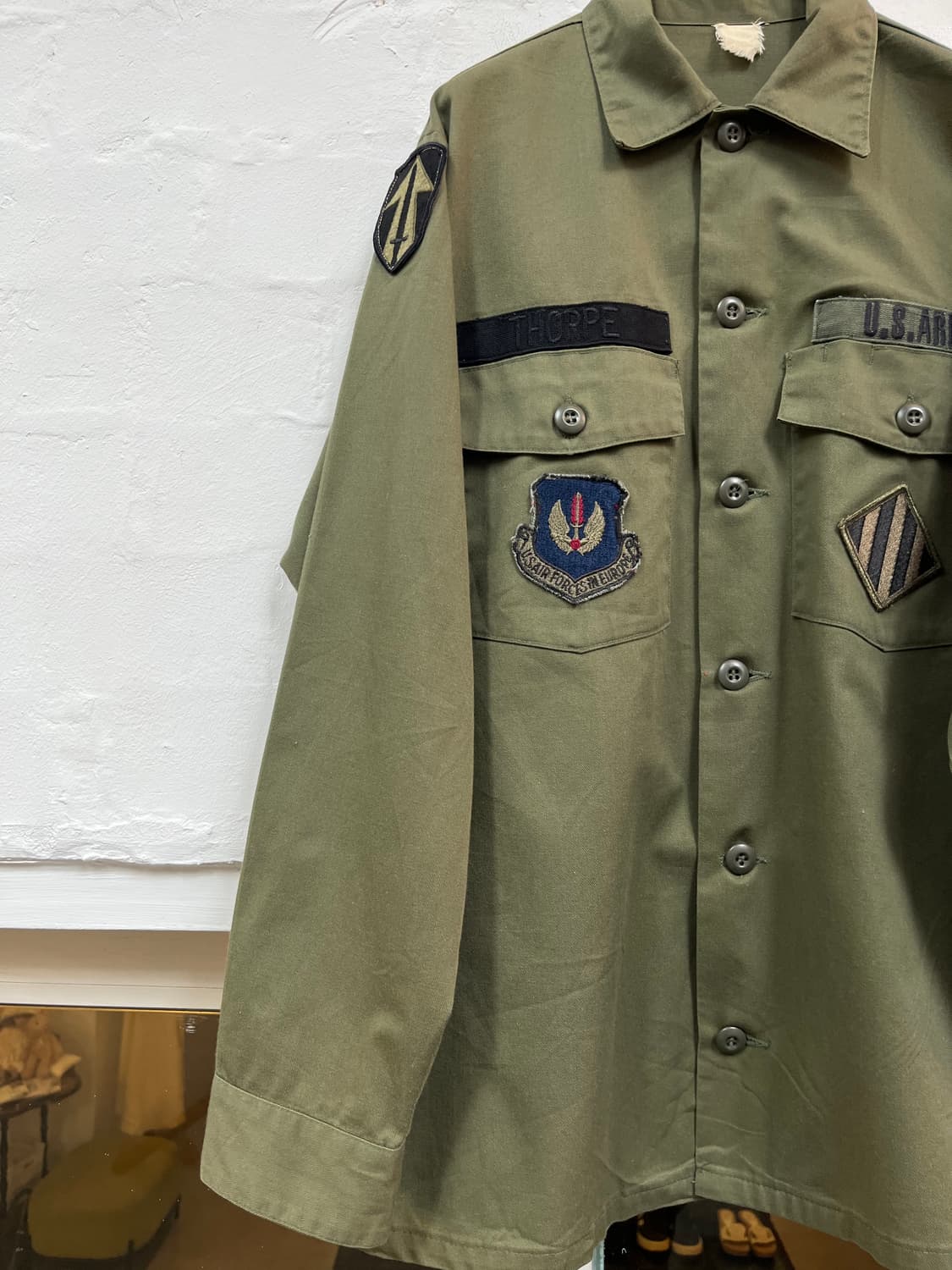 US ARMY original 유틸리티 셔츠 상품이미지3