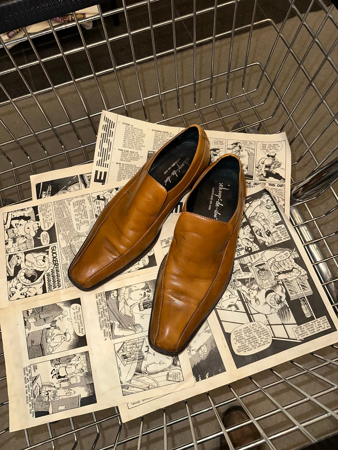 Whoop de doo shape leather loafer 상품이미지3