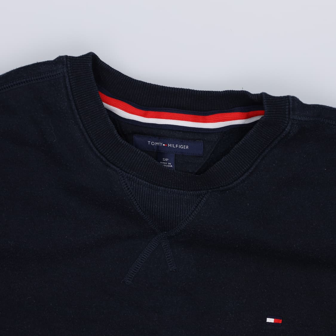 [S/P] 타미힐피거 여성 스몰로고 맨투맨 티셔츠 1216H1 상품이미지3