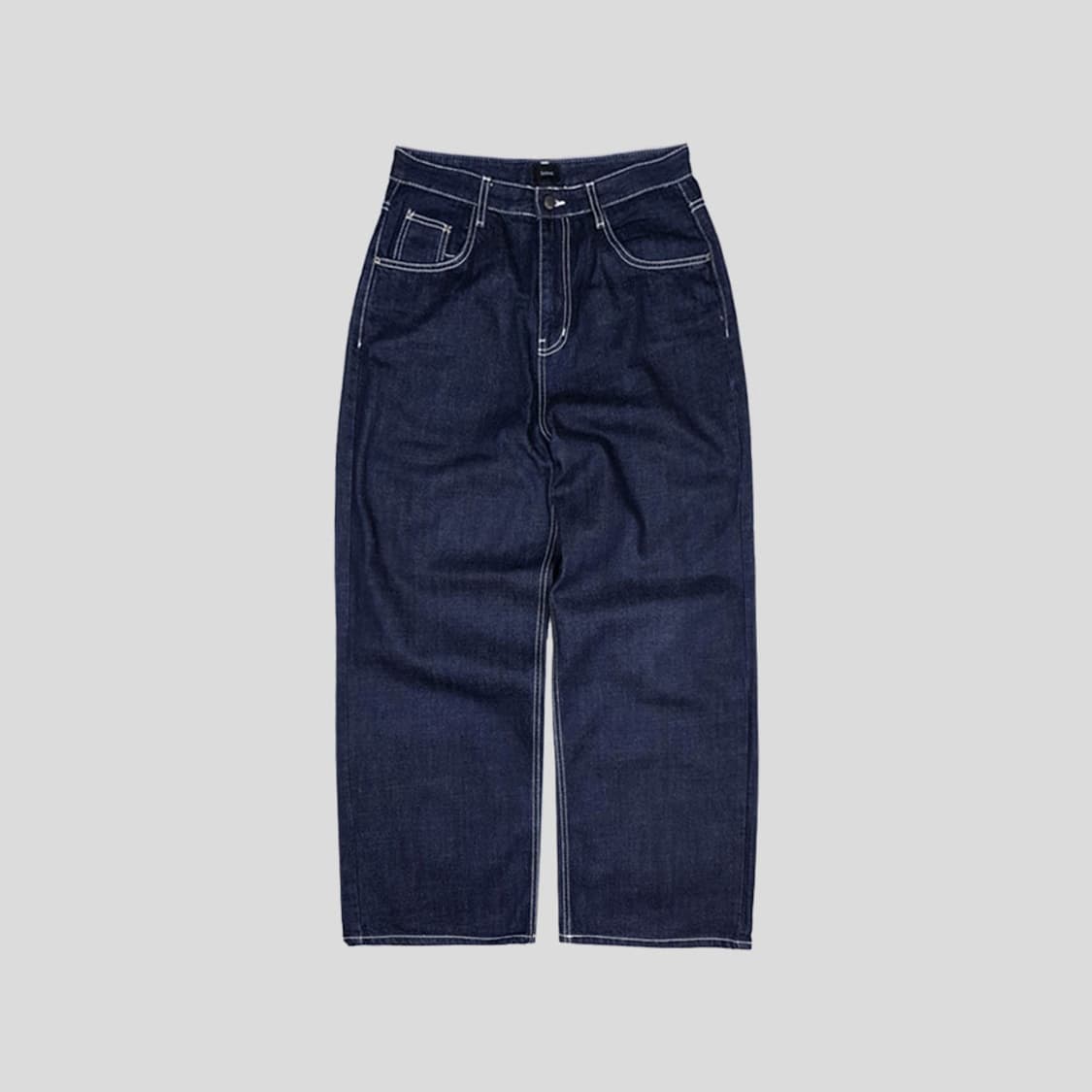 빈티지 진청 스티치 와이드핏 데님팬츠 SIZE 30 상품이미지2