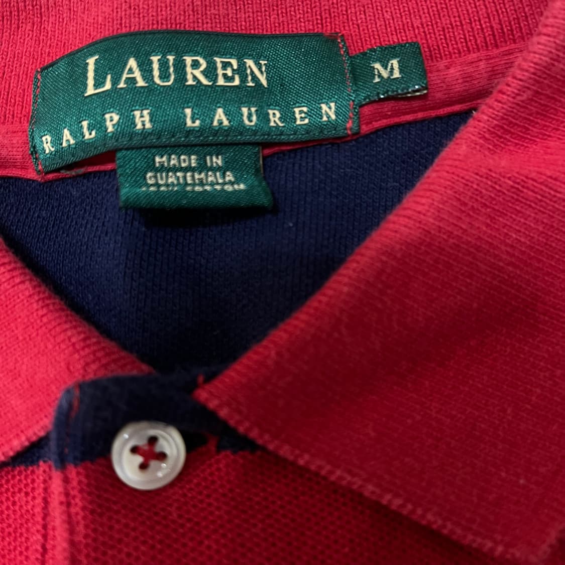 폴로 로렌 랄프로렌 스트라이프 긴팔 카라티 M/95 상품이미지4