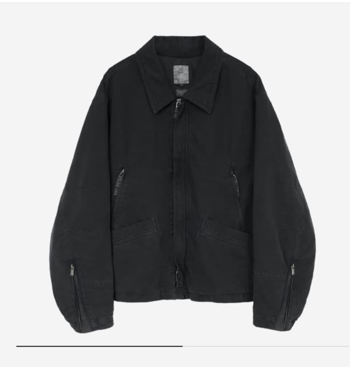 [3] 폴리테루 H.V.C 라이더 자켓 블랙 상품이미지1