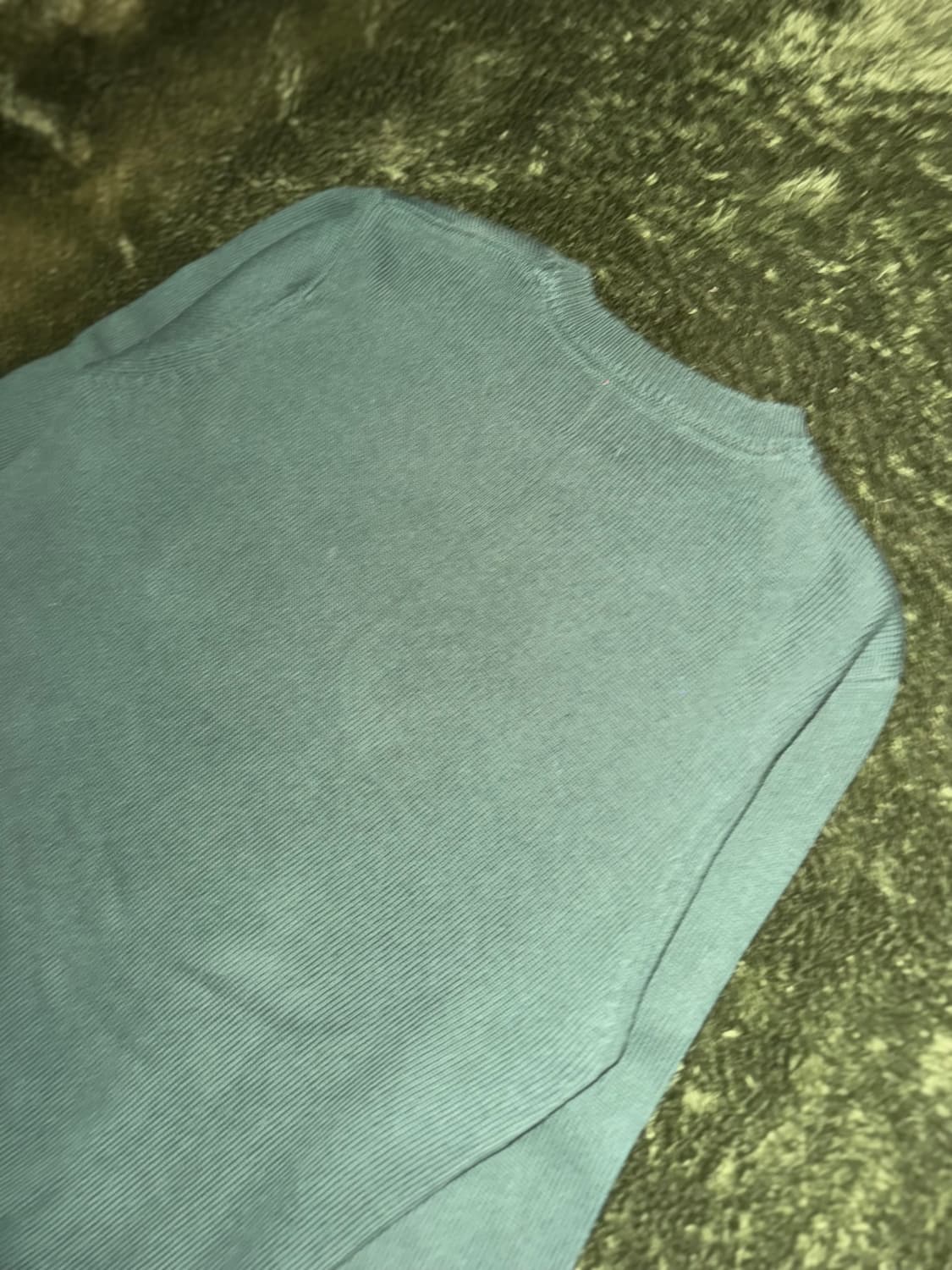 [M] 오프닝 세레머니 캣 엠브로이더리 니트 그린 상품이미지9