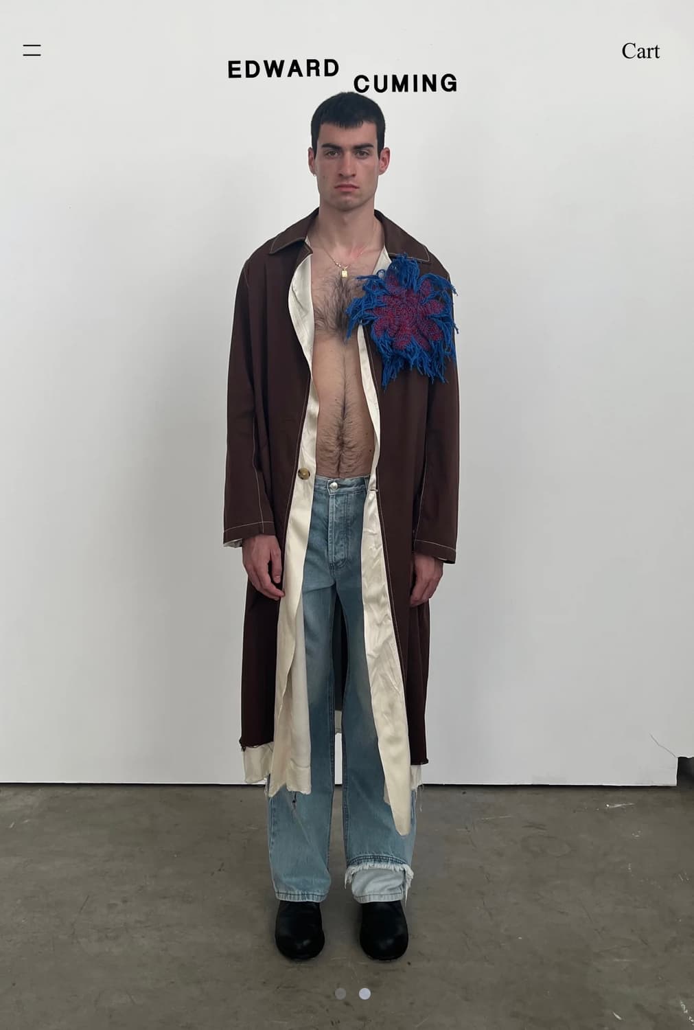 에드워드 커밍 25ss 브로치 상품이미지1