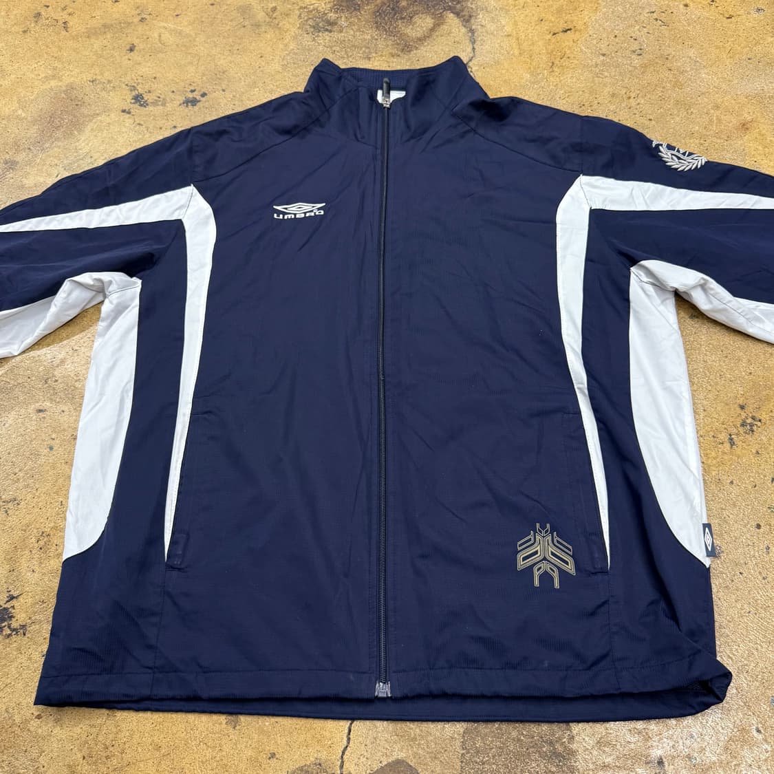 [정품] 엄브로 바람막이 네이비 b17 상품이미지3