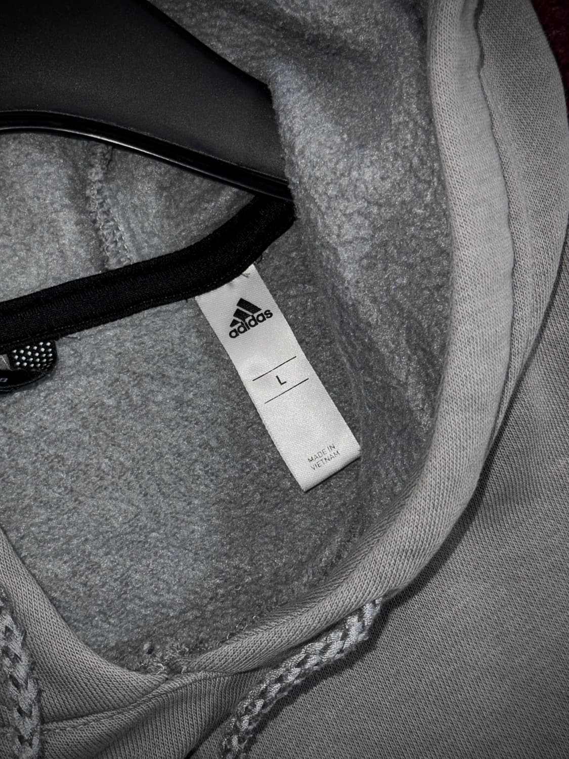 아디다스 후드티 L 그레이 상품이미지3