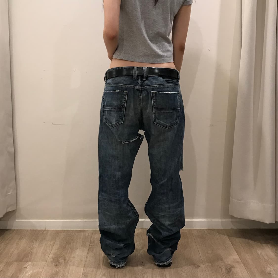 디젤 바이커 아디다스 콜라보 디스트로이드 데님 32 상품이미지2