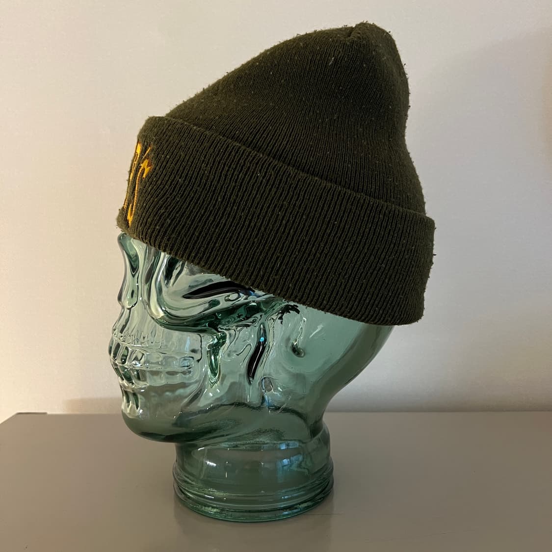 빈티지 90s RYKERS 밴드 로고 니트 비니 상품이미지7