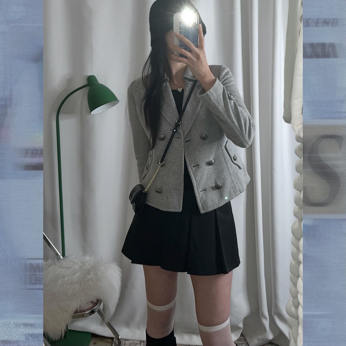 버버리 그레이 자켓 상품이미지2