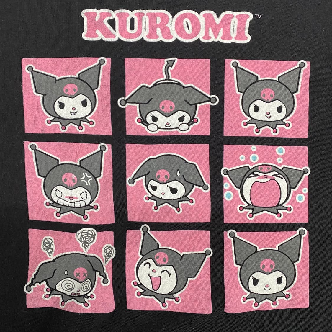 산리오 쿠로미 오피셜 애니메이션 티셔츠 애니티 상품이미지4