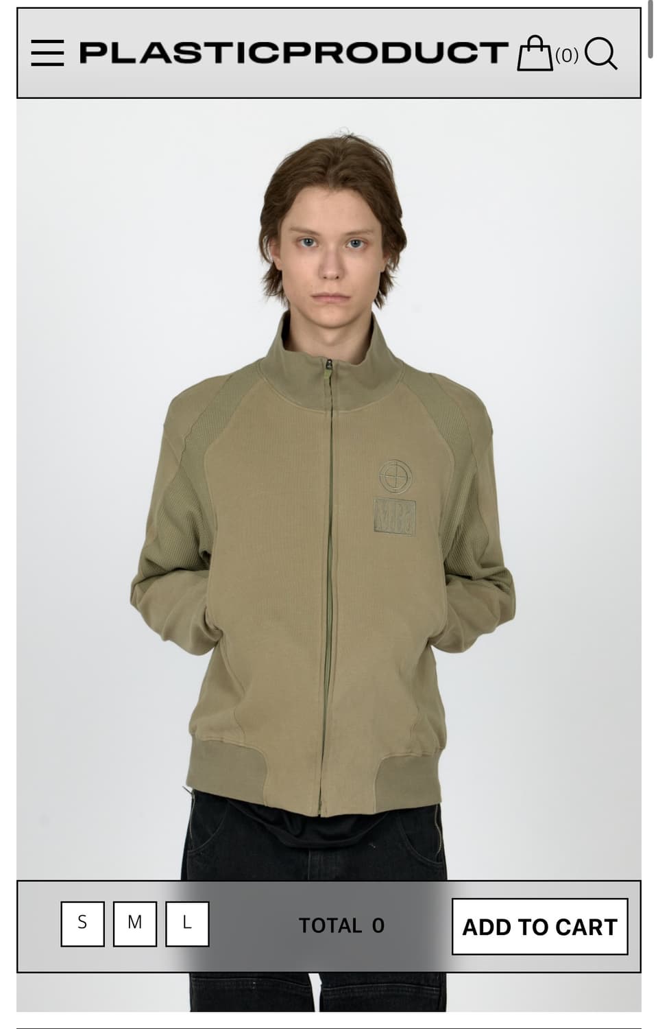 플라스틱프로덕트 MPa CONTRAST ZIPPED JACKET 상품이미지1