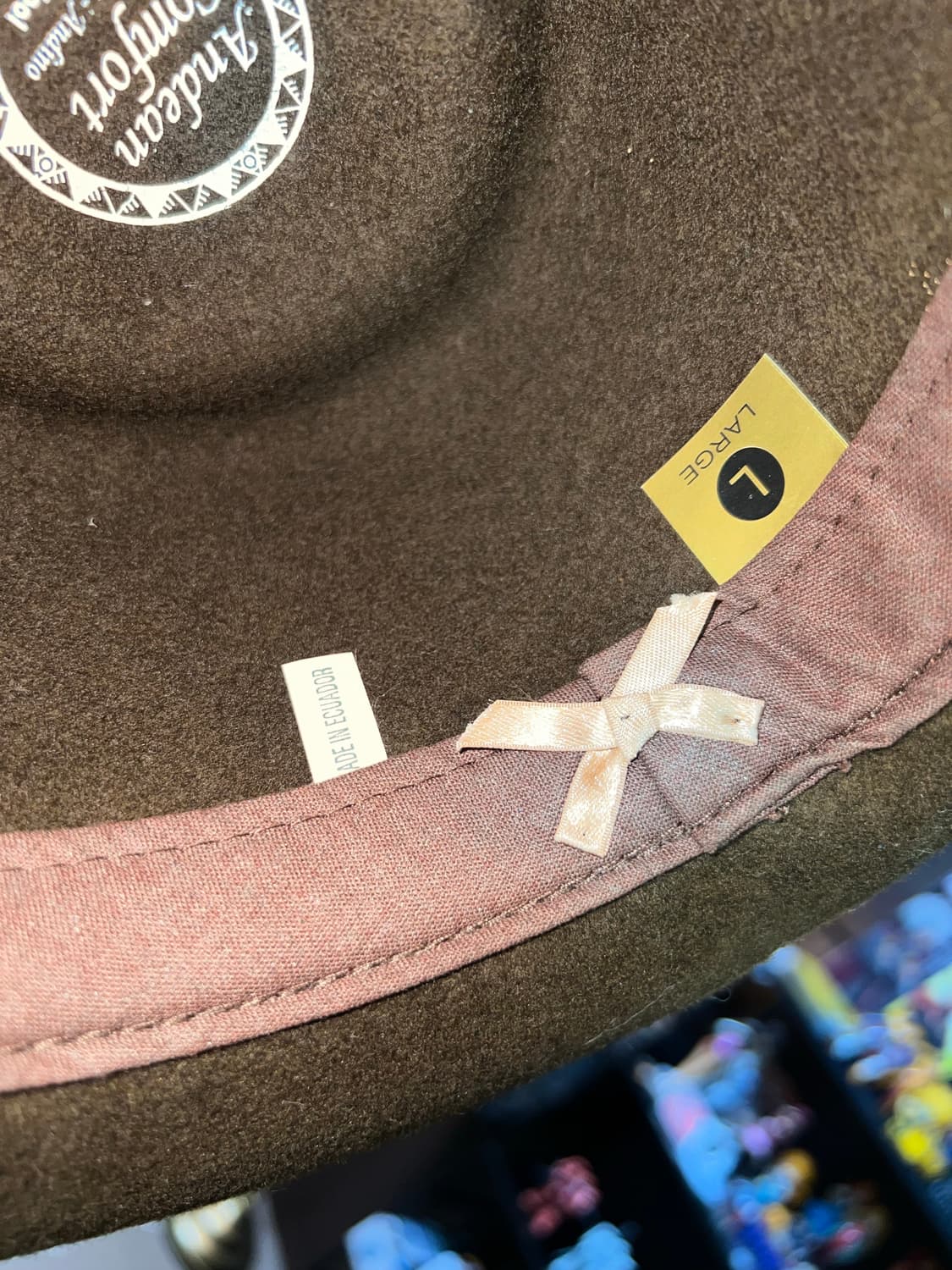 웨스턴 브라운 페도라 상품이미지4