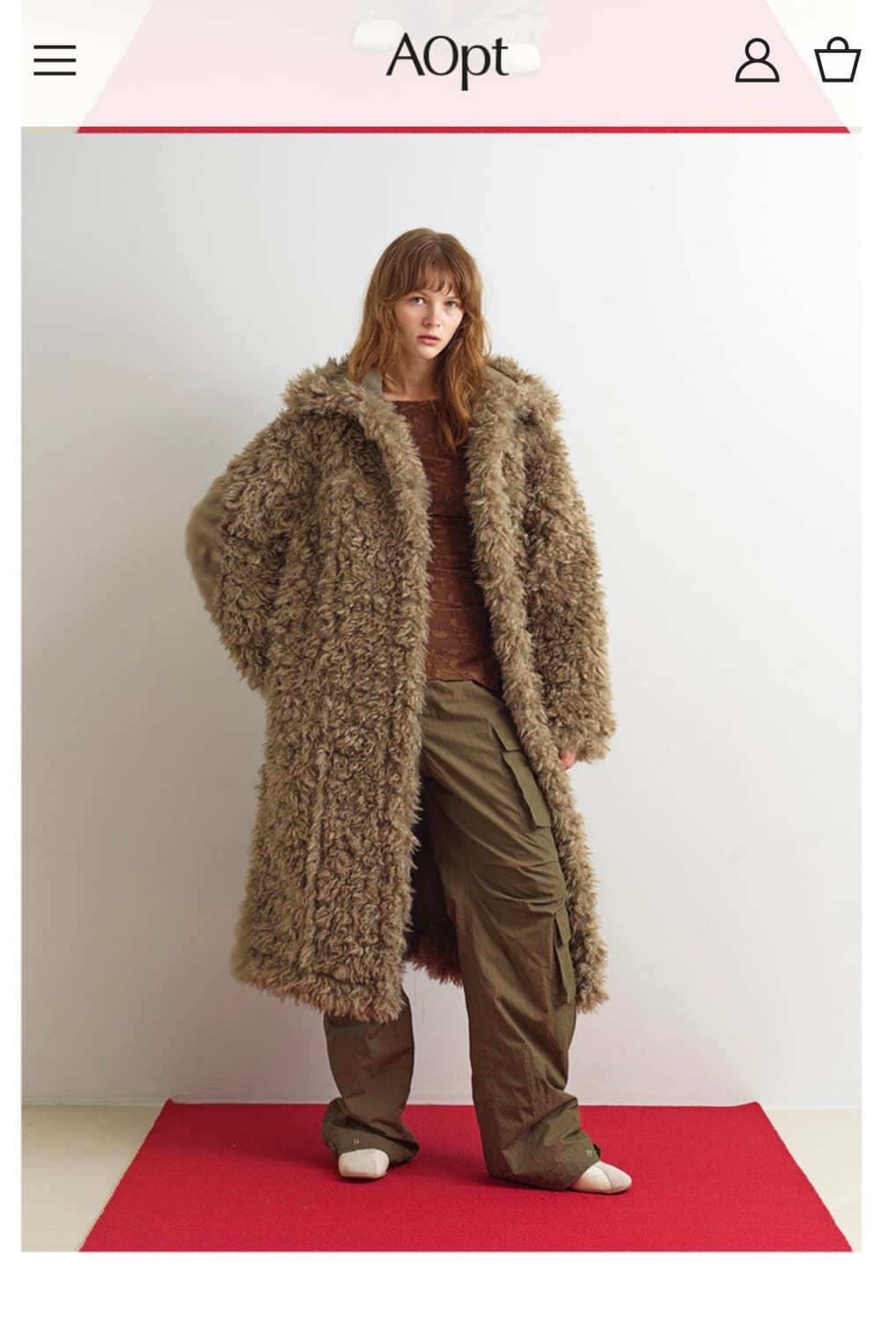 AOpt (아옵트) 리버시블 무스탕 상품이미지2