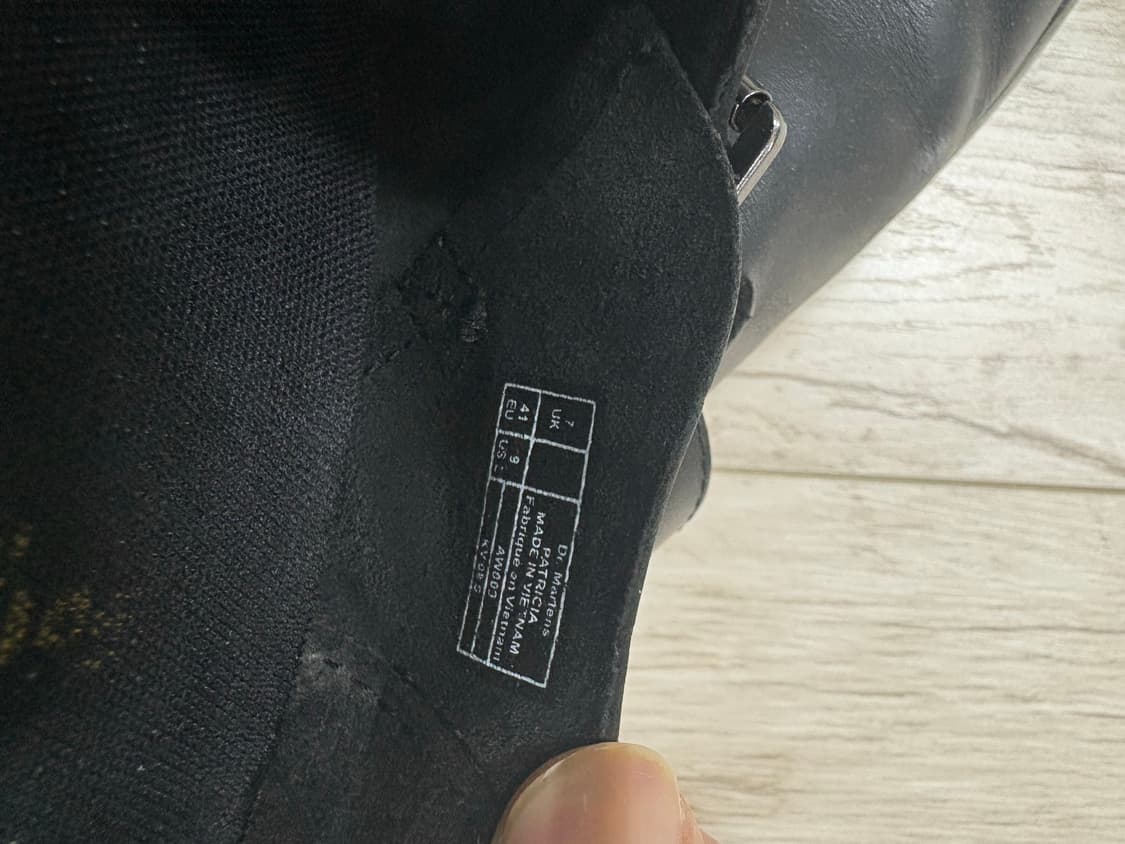 닥터마틴 패트리샤 블랙 260 상품이미지7