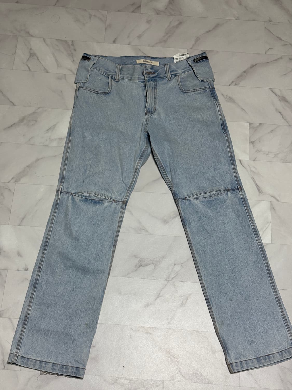 플라스틱 프로덕트 MPa BAG PANTS (STEEL BLUE) 상품이미지3