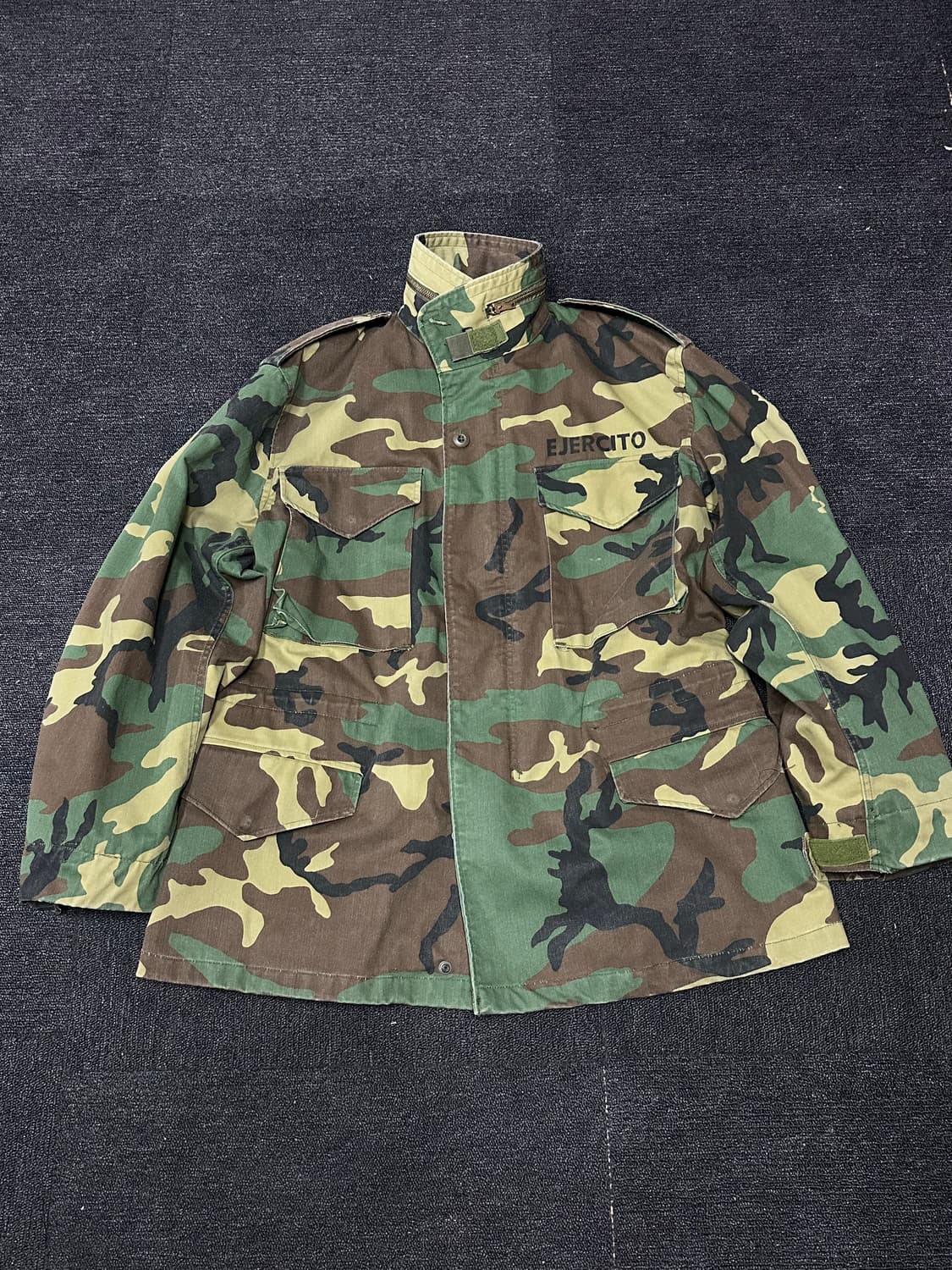 알파인더스트리 made usa 우드랜드 M-65 FIELD 자켓 상품이미지4