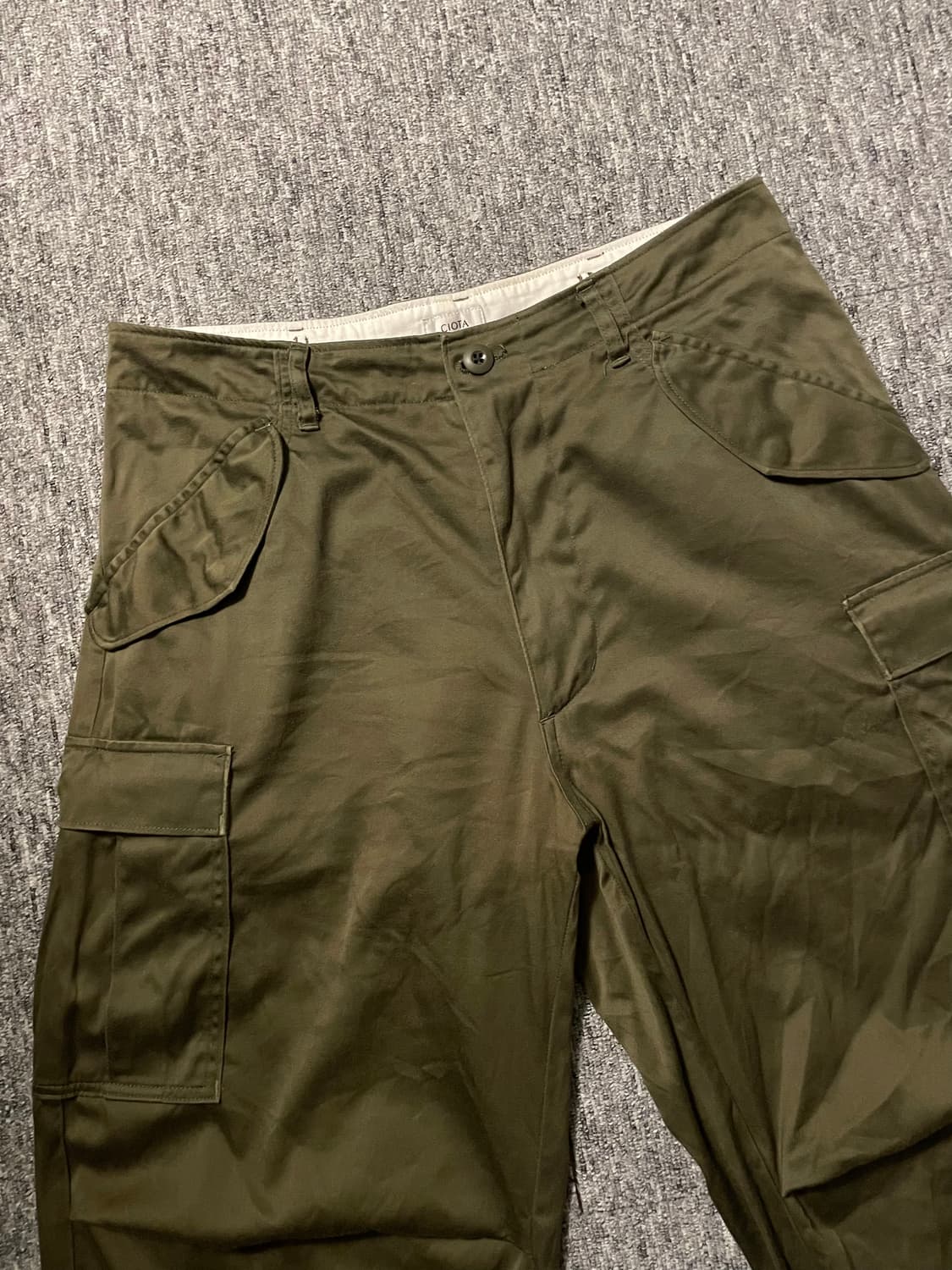 시오타 수빈 코튼 몰스킨 M65 필드 팬츠 [6] 상품이미지1