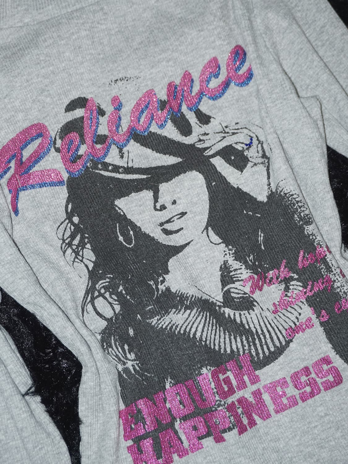 y2k graphic turtleneck  상품이미지2