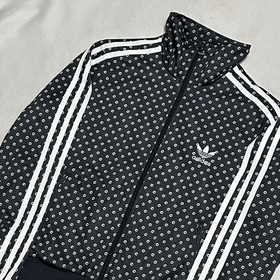 95 아디다스 여성용 입술 도트 블랙 트랙탑 상품이미지1