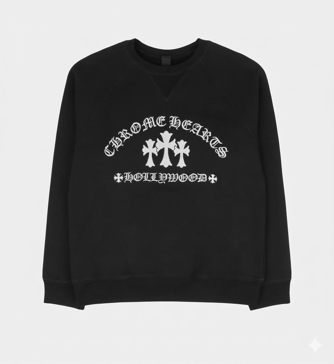 [XL] 크롬하츠 세메터리 헐리우드 맨투맨 블랙 상품이미지1