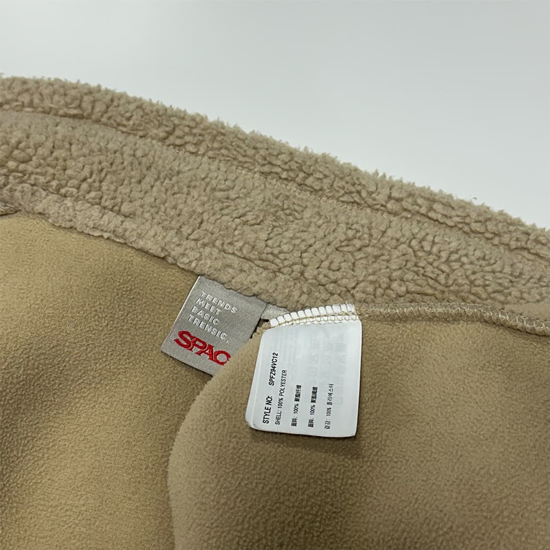 스파오 뽀글이 자켓 상품이미지3