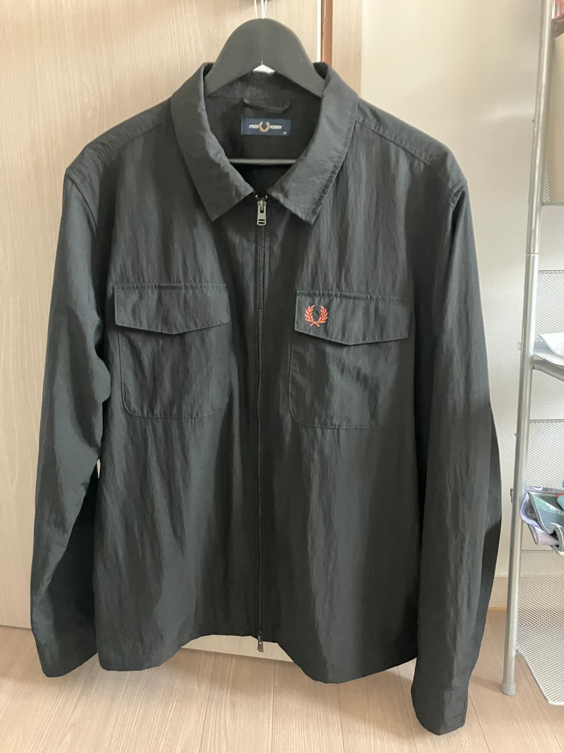 (XL) 프레드페리 나일론 집업 자켓 상품이미지1