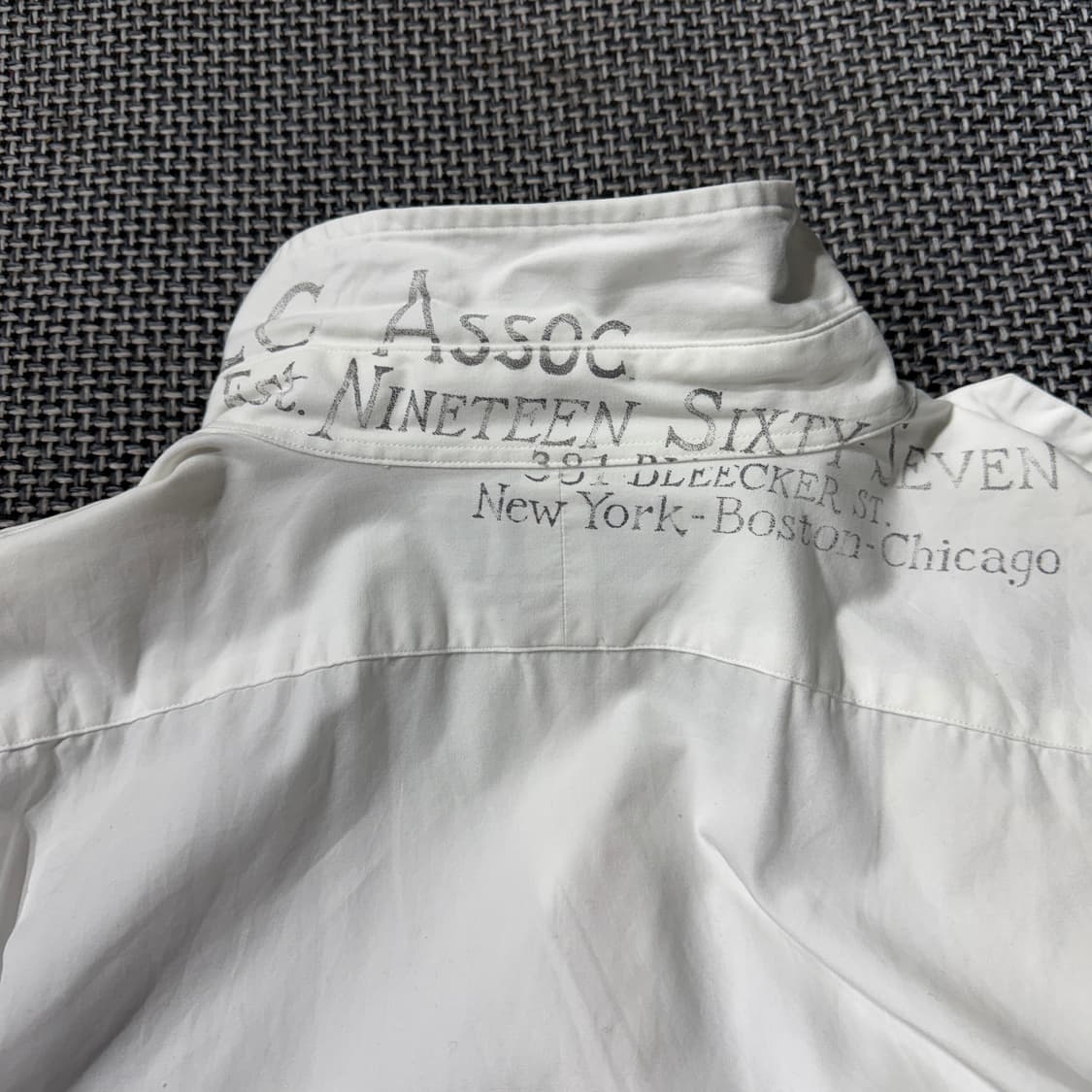 폴로 화이트 셔츠 (old-8563) 상품이미지5