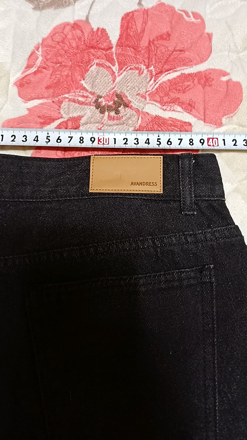 어반드레스 와이드블랙진 31인치 기장115 상품이미지6