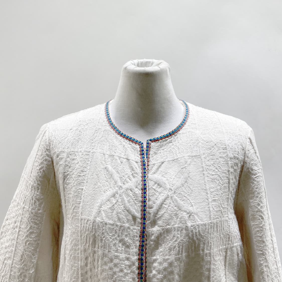 자라 TRAFALUC 여성 자가드 면자켓 M  상품이미지2