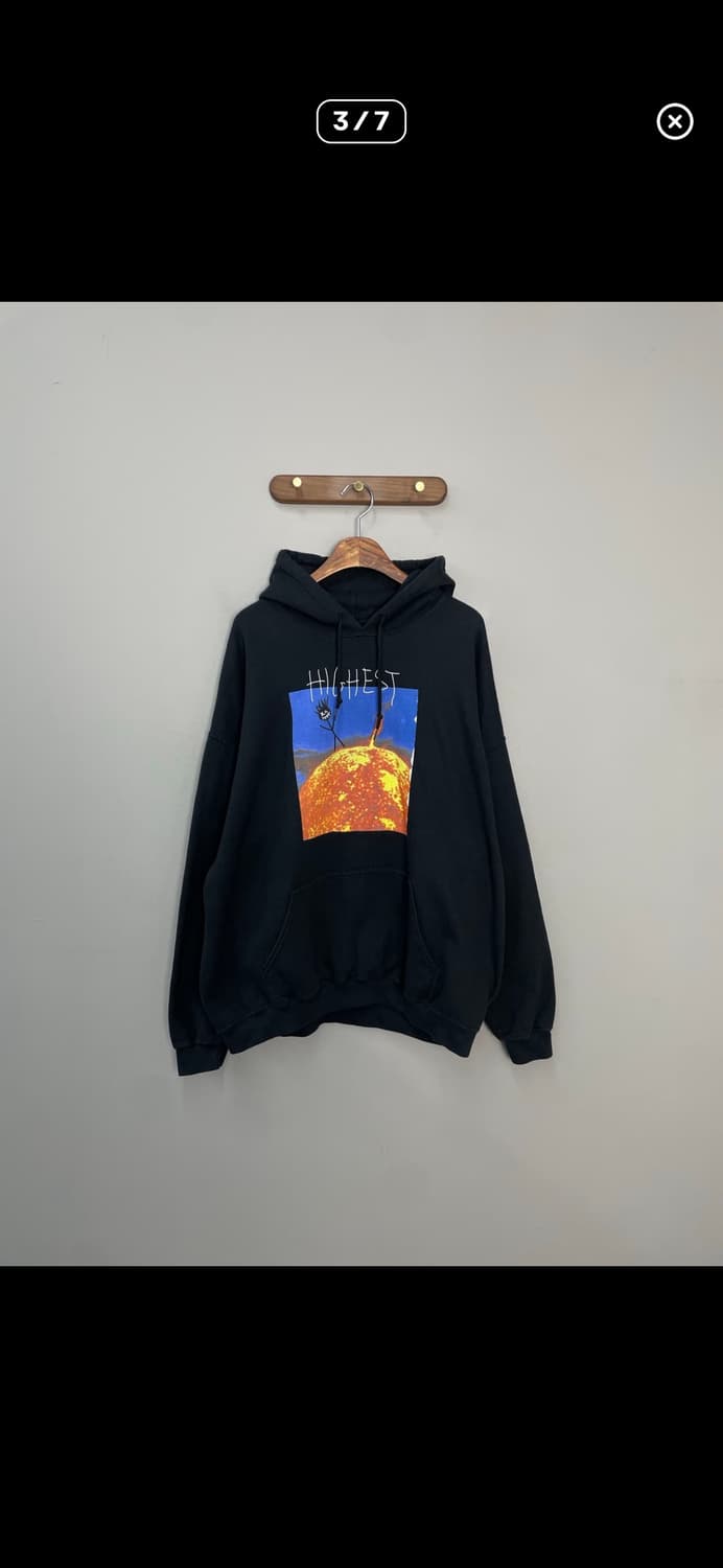 트래비스스캇 머천다이즈 블랙 후드티 A3673 상품이미지2