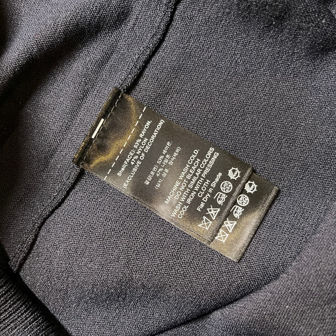  DKNY 골프 니트 반팔카라티 블랙 상품이미지6