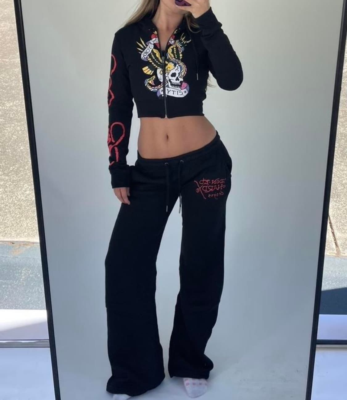 에드하디 후드집업 스웻팬츠 셋업 상품이미지2