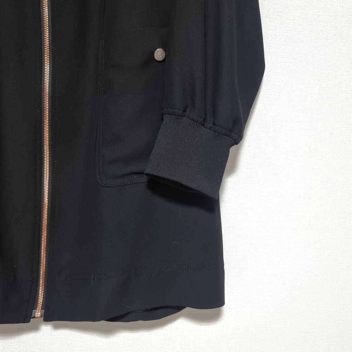 럭키슈에뜨 블루종 롱바람막이 (55-66) 상태최상 상품이미지4