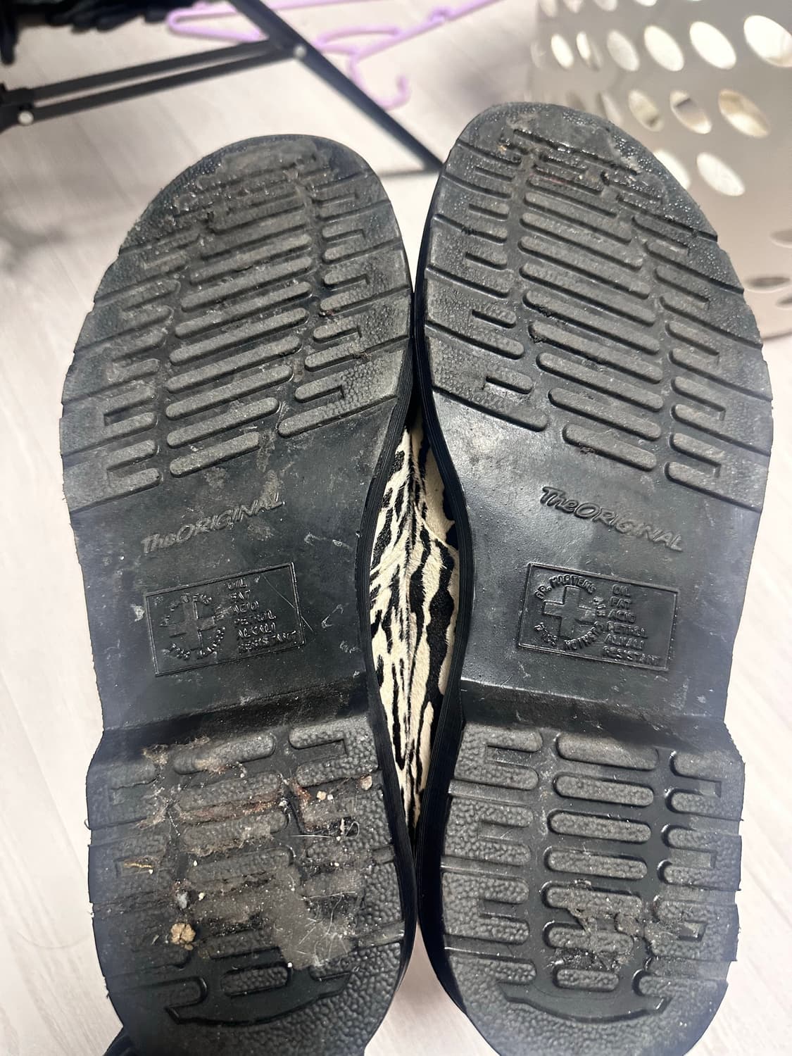 와코마리아 닥터마틴 타이거패턴 더비 상품이미지7