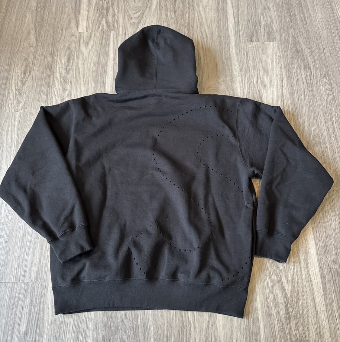 21SS 슈프림 레이저 컷 S 로고 후드티 상품이미지5