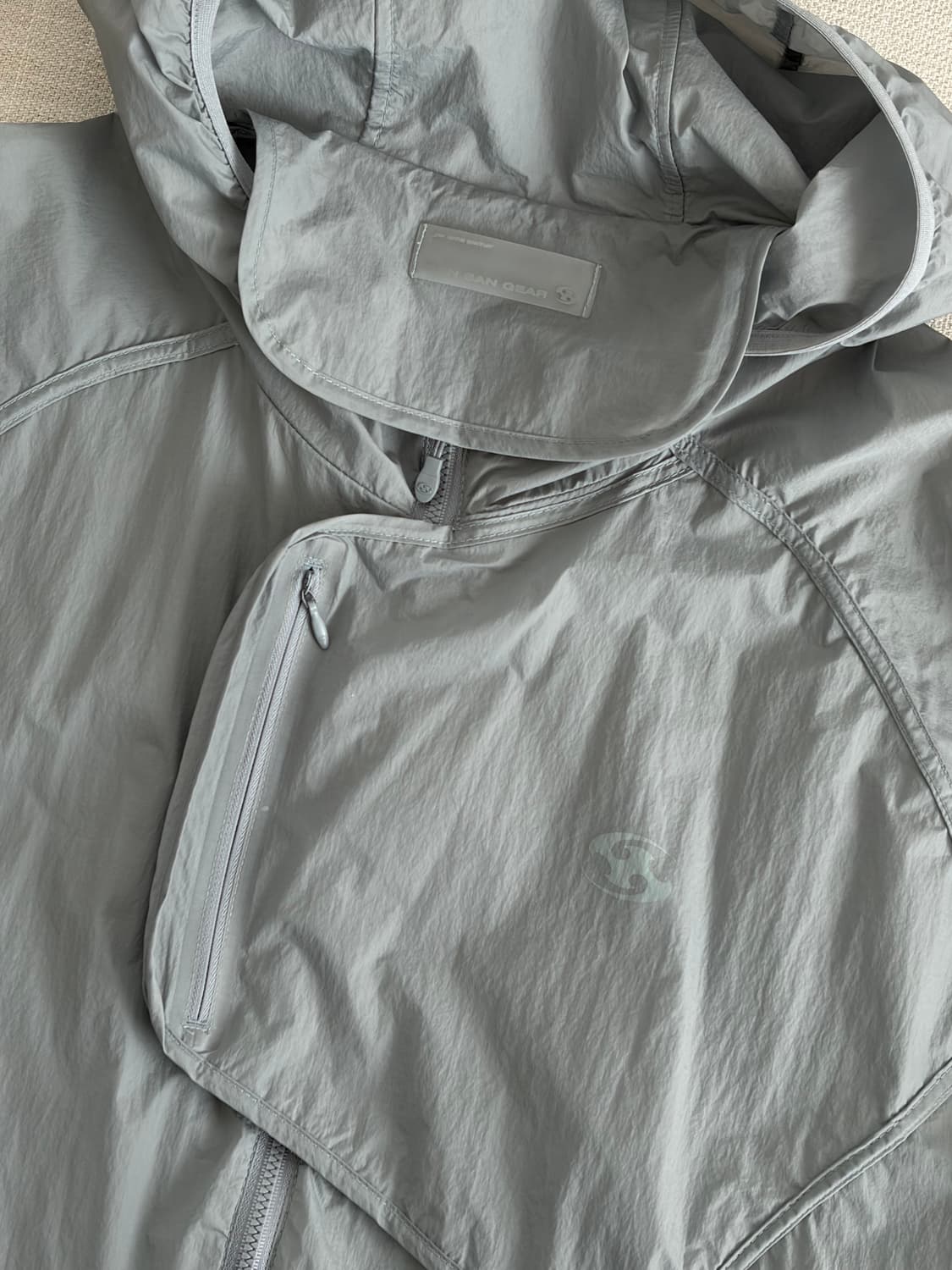 산산기어 3D 포켓 자켓 스카이블루 1size 상품이미지4