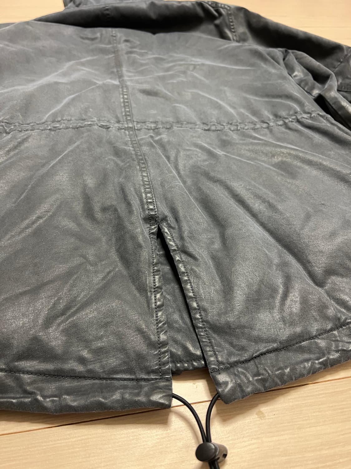 A|X 아르마니 익스체인지 워시드 후드 파카 / 밀리터리 그레이 / M  상품이미지8