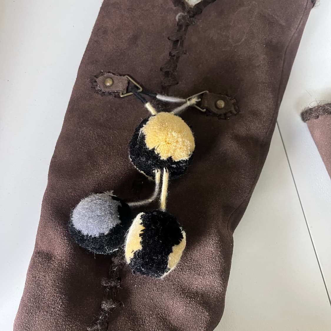 [Juicy Couture] 쥬시꾸뛰르 스웨이드 퍼 부츠 상품이미지2