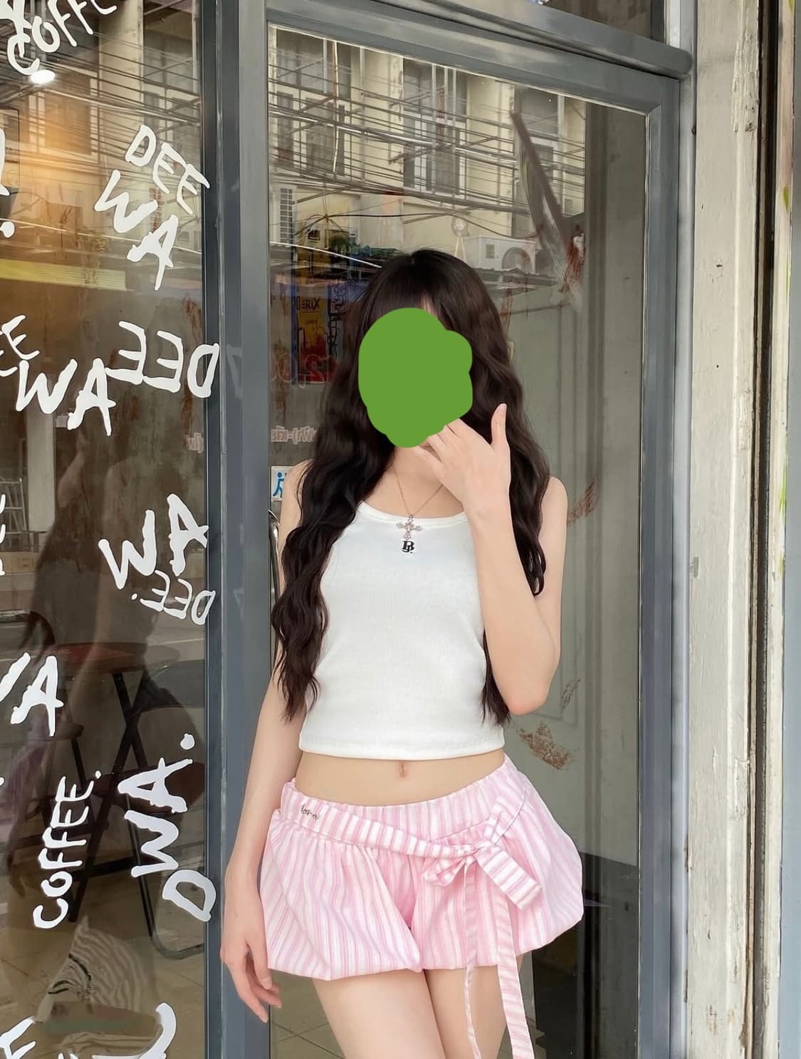 딸기우유 숏팬츠 반바지 리본 로걀 리즈리사 라떼갸루 히메오네 솜빈티지진리 상품이미지3