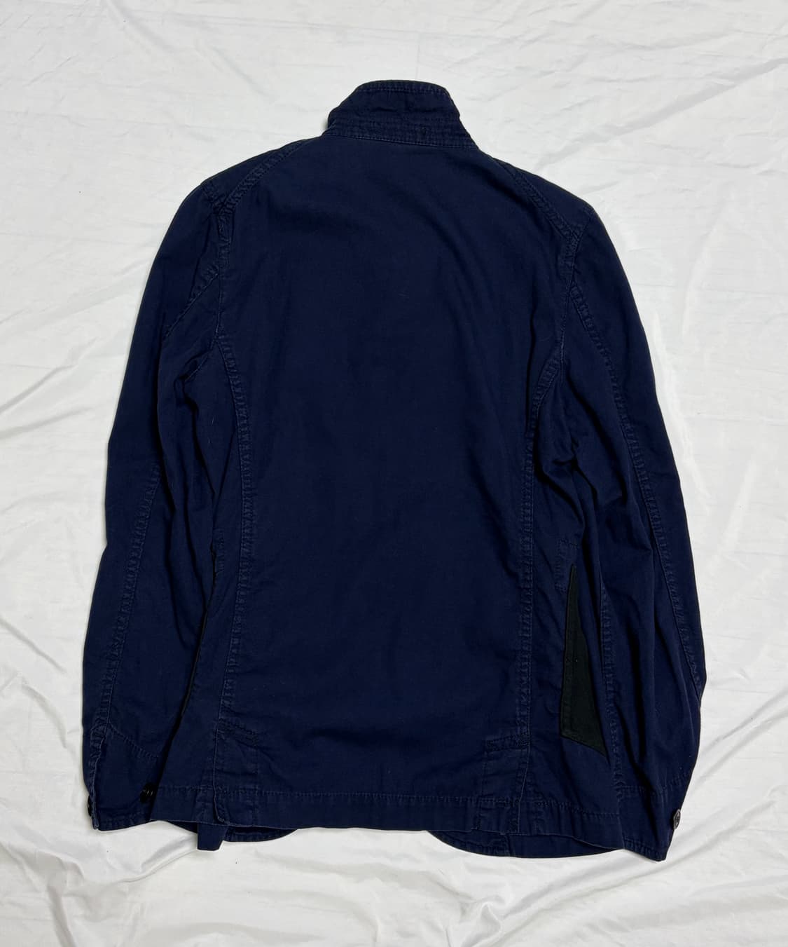 꼼데가르송 블랙 프렌치 워크 자켓 상품이미지5