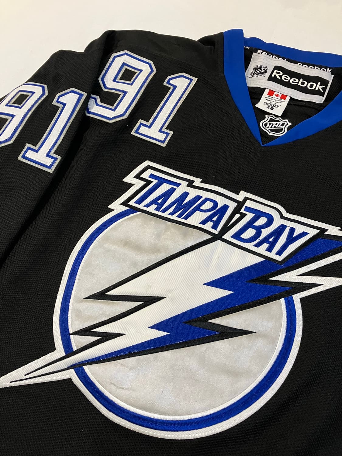 리복 NHL 탐파베이 하키 져지 블록코어 유니폼 상품이미지3