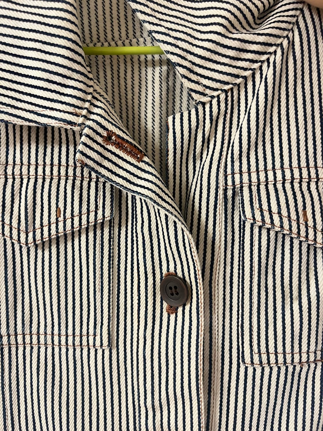 Tsumori Chisato stripe denim jacket 상품이미지2