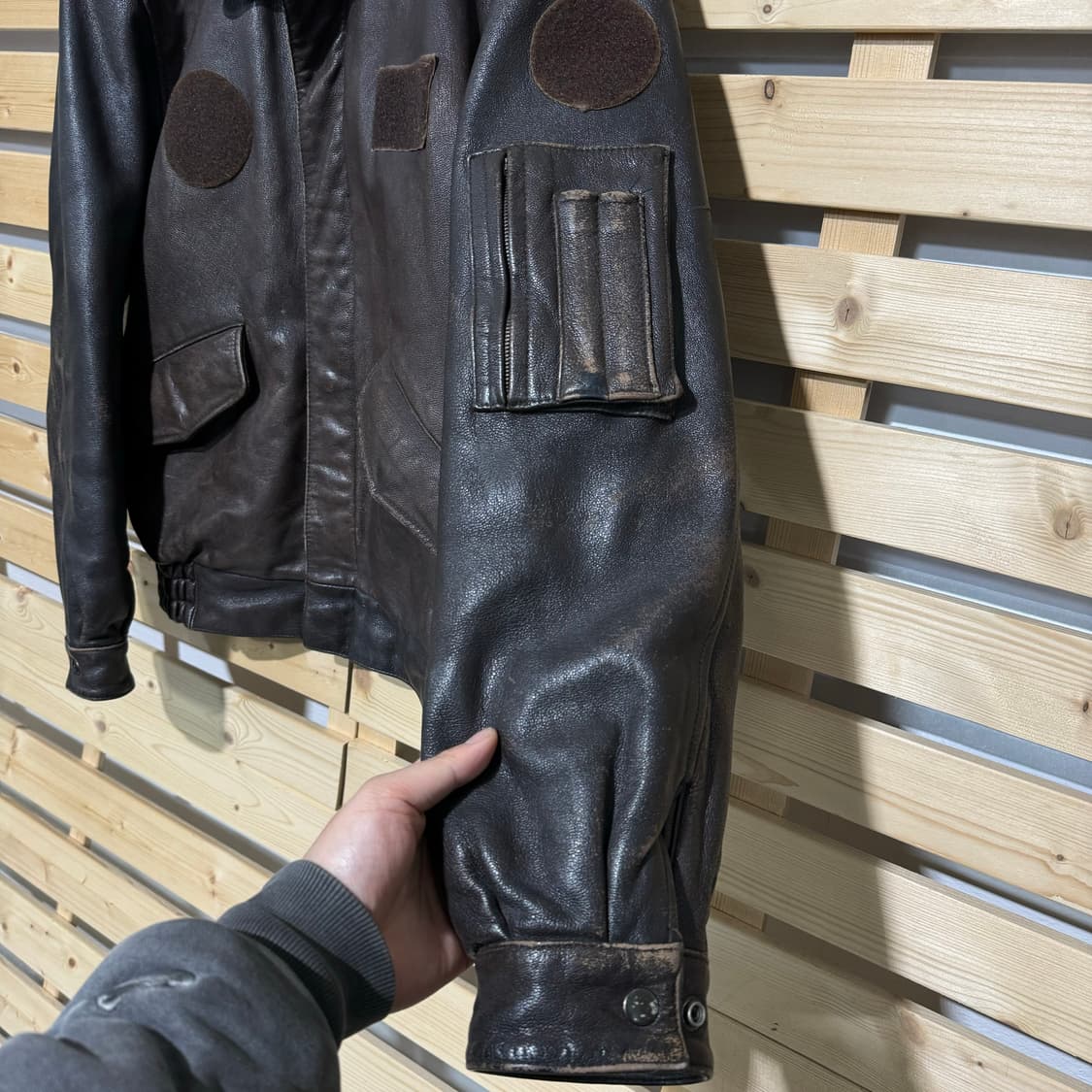 군용 양가죽자켓 상품이미지5